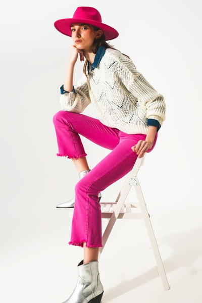 Magenta Skinny Jeans – Hippie Vibe Tribe