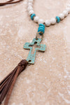 Cross Beaded Necklace