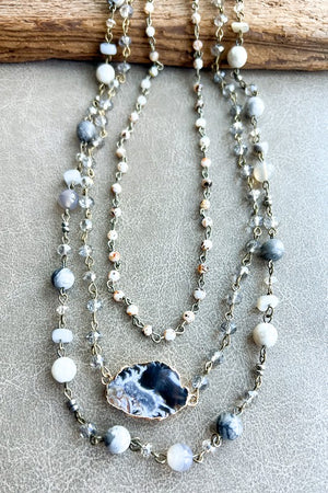 Blue Ocean Beauty Necklace