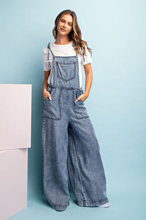 Acid Washed Jumpsuit