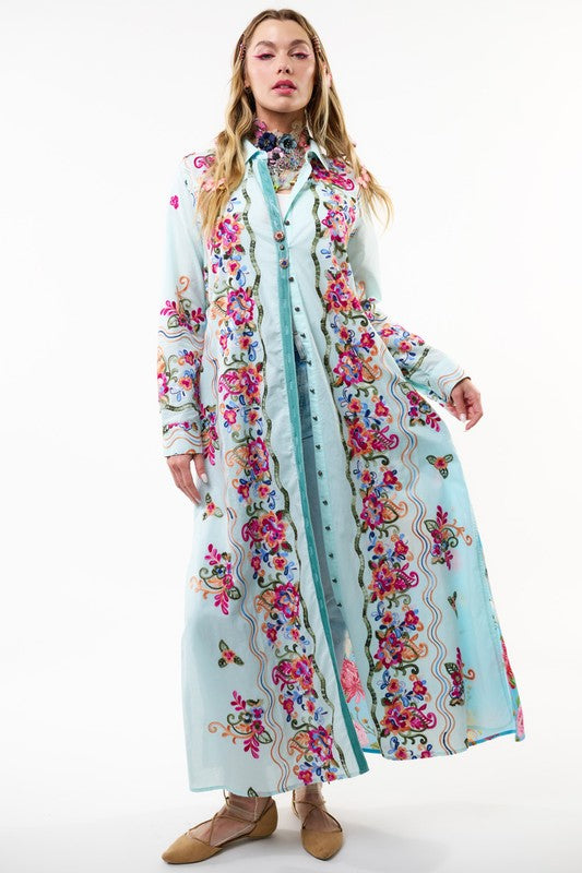 Magical Embroidered Duster.