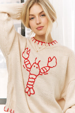 "ROCK LOBSTER" SWEATER