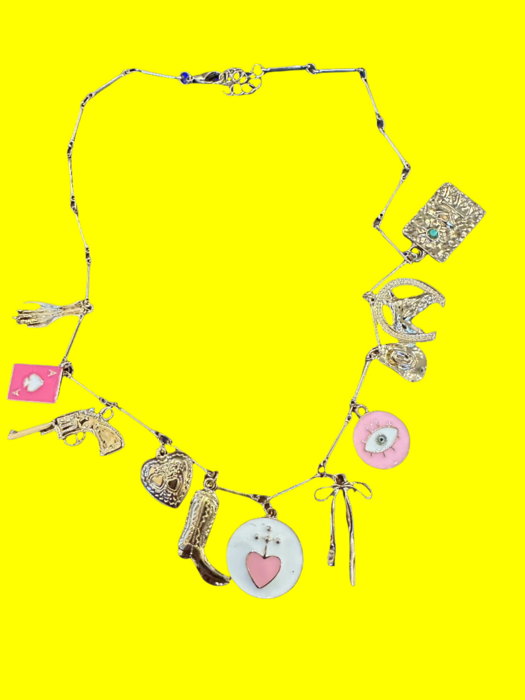 Pink Cowgirl Necklace