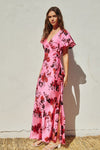 Heartache Flutter Maxi Dress