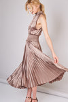 Champagne Holiday Party Dress - Hippie Vibe Tribe