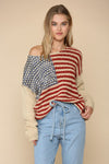 American Flag Knitted Pullover - Hippie Vibe Tribe