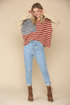 American Flag Knitted Pullover - Hippie Vibe Tribe