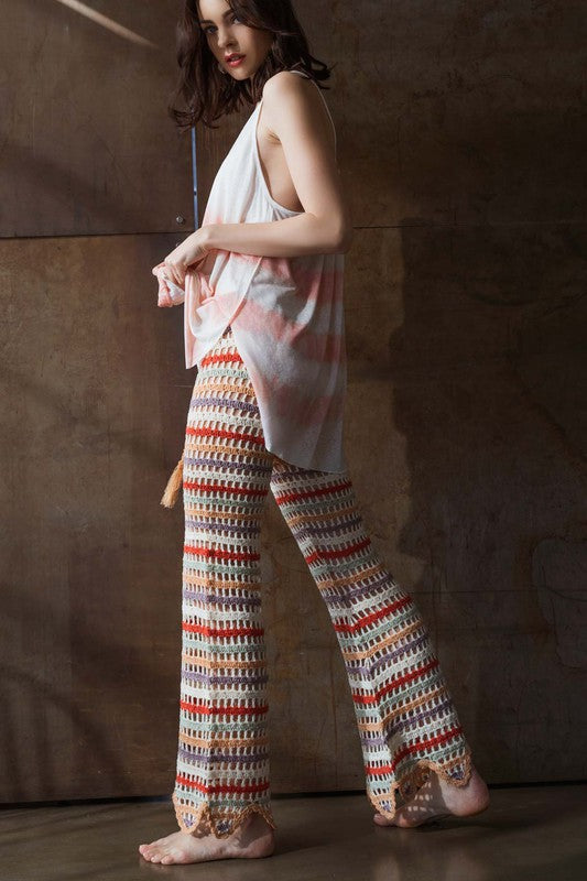 Striped Knitted Pants – Hippie Vibe Tribe