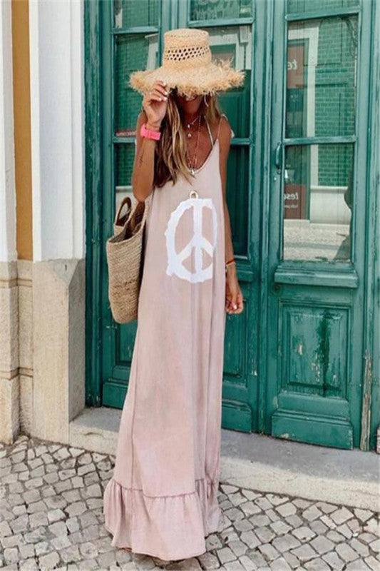 long hippie dresses Boho Dress | V-Neck Dress | Boho Maxi Dress | Love that Boho Embrace your inner free spirit in this hippie gypsy Women Plus Size Maxi Black