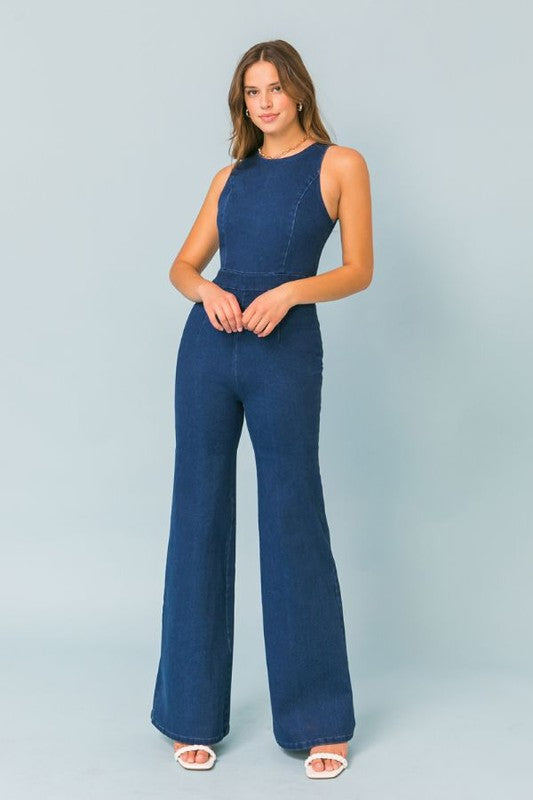 Indigo Denim Sleeveless – Hippie Vibe Tribe - Main Image