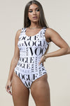 Vogue Inspired Bodysuit