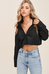 Long Sleeve Crop Top