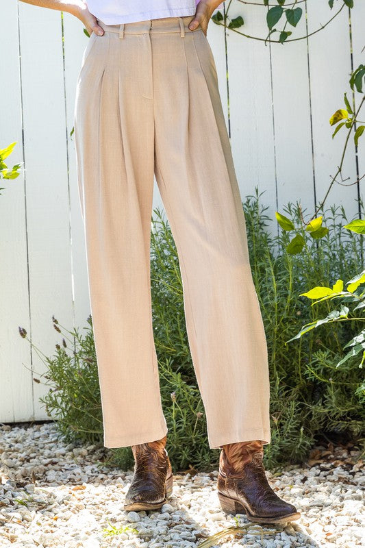 Creme Chic Trousers