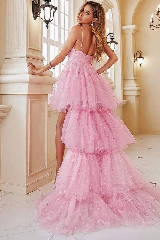 star dress pink Under Manhattan Stars Sequin Mini Dress Pink