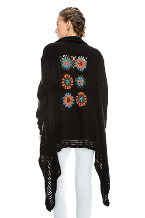 Bohemian Patchwork Sweater - Hippie Vibe Tribe
