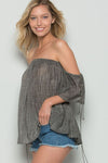 Open Shoulder Top - Hippie Vibe Tribe