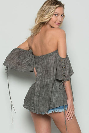 Open Shoulder Top - Hippie Vibe Tribe