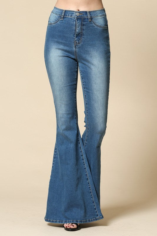 Mandy High Rise Flare Jeans – The Salted Hippie Boutique