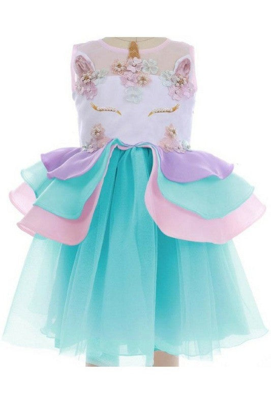 The Perfect Lace & Pearl Unicorn Dress pink/purple / 5 The Perfect Lace & Pearl Unicorn Dress pink/purple / 5