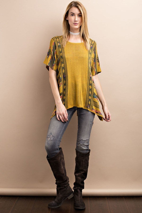 Tribal Poncho Shirt - Hippie Vibe Tribe