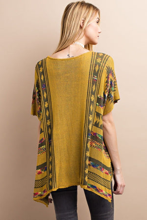 Tribal Poncho Shirt - Hippie Vibe Tribe