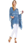 Bandana Gauze Poncho - Hippie Vibe Tribe