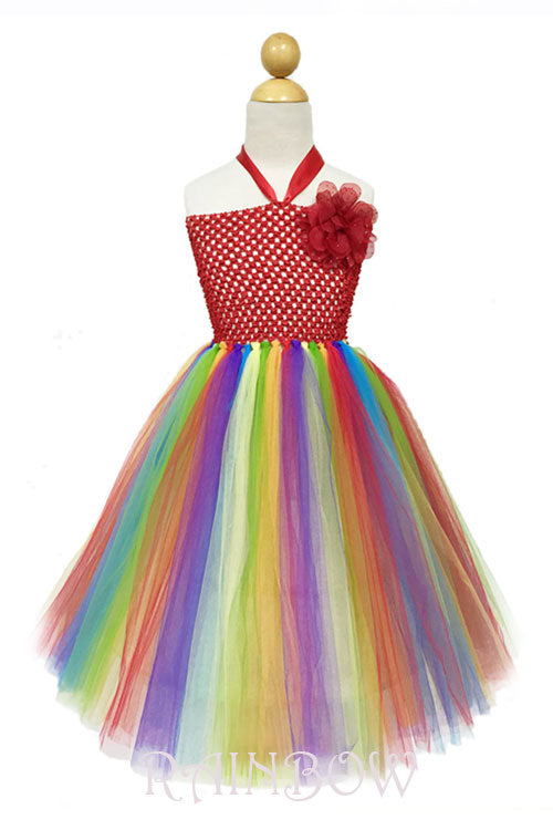 Little Girl Rainbow Dress - Hippie Vibe Tribe