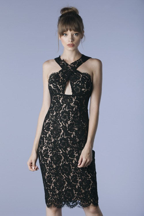 Black Lace Dress Black / Small Black Lace Dress Black / Small