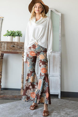 Hippie Look Flared Bell Bottom Pants