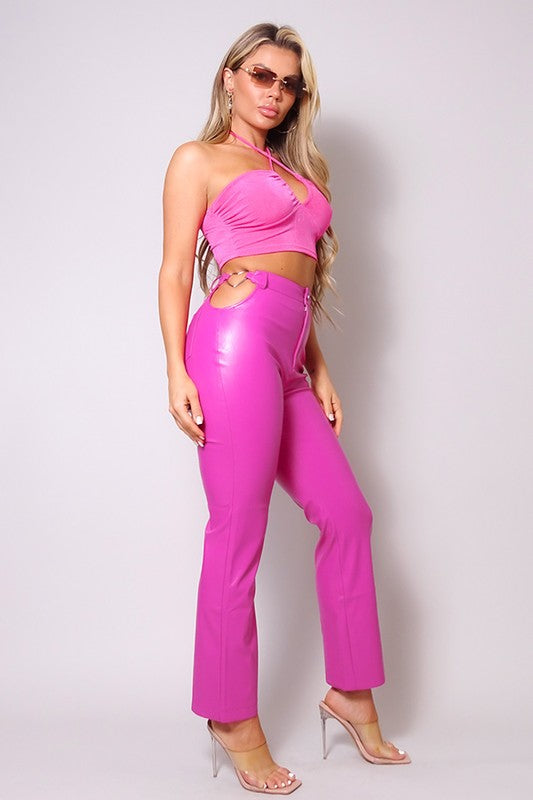 Pink Leather Pants – Hippie Vibe Tribe